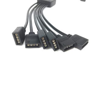 EXTENSIÓN 4 PINES RGB 12V (1 A 6)